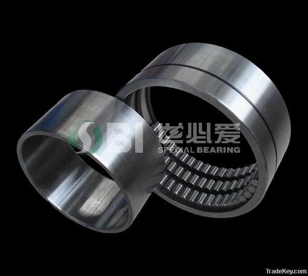 Three row full complement cylindrical roller bearing for onshore crane
