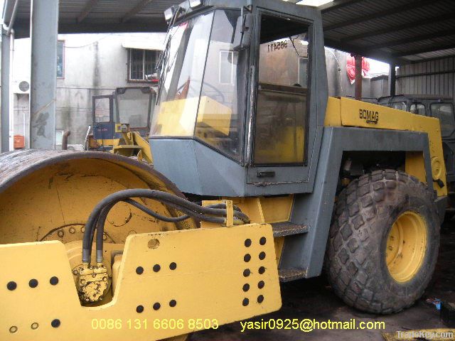 used BOMAG RH206 road roller