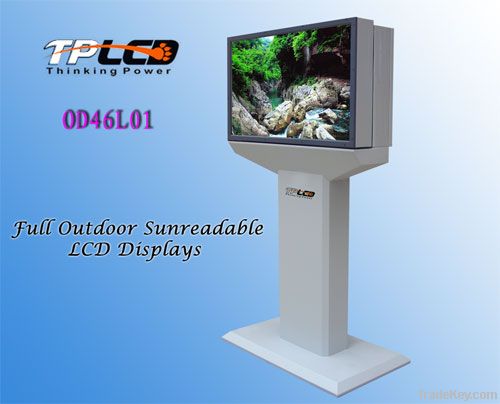 outdoor lcd display landscape advertising display