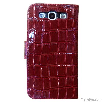 Crocodile leather for Samsung i9300