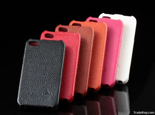 Hot sell leather case for iphone