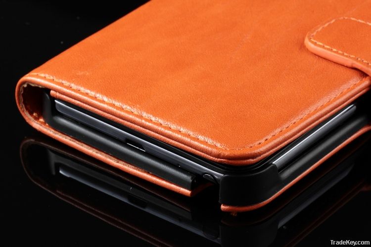 Leather case for Samsung i9220