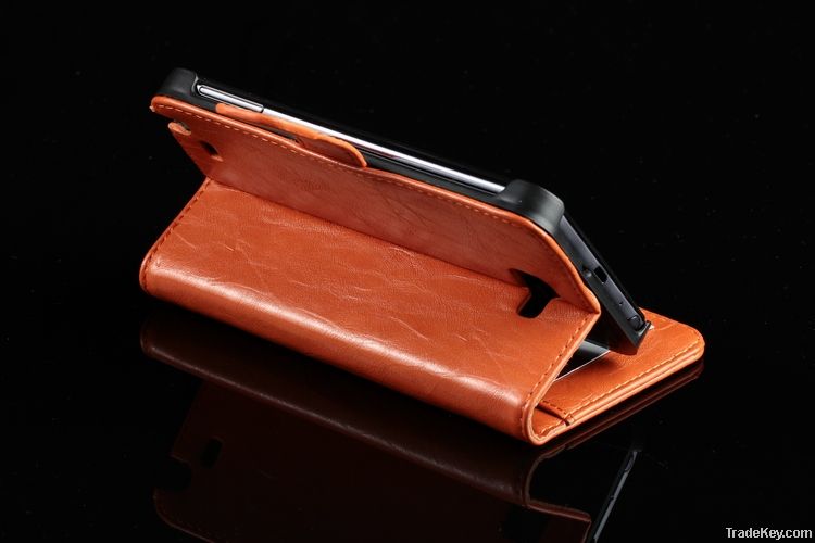 Leather case for Samsung i9220