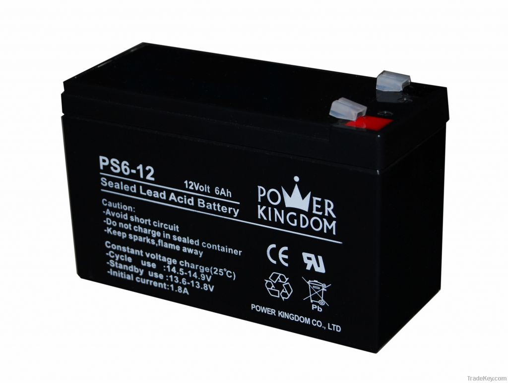 12v6ah Sealed Lead acid battery