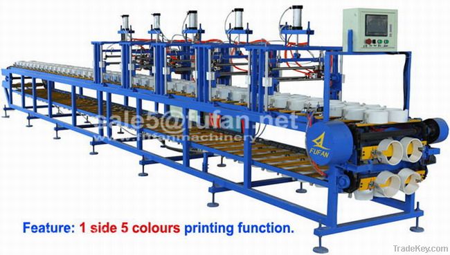 1 side 5 colors Balloon Printing machine