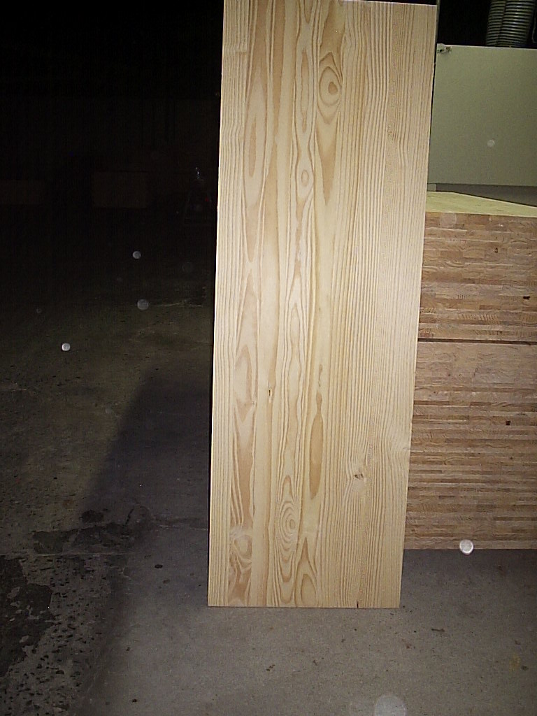 Edge glued pine panels