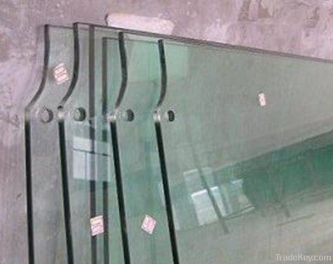 tempered  glass door