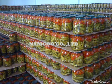 Assorted Tomato and Cucumber in Jar 1500ml