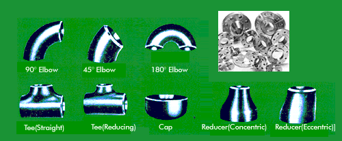 Welding steel fitting