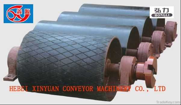 Returning rollers for belt conveyors