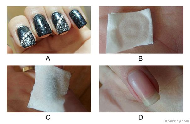 nail polish remover  pad