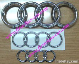 AUDI Chrome Car Badge Emblem