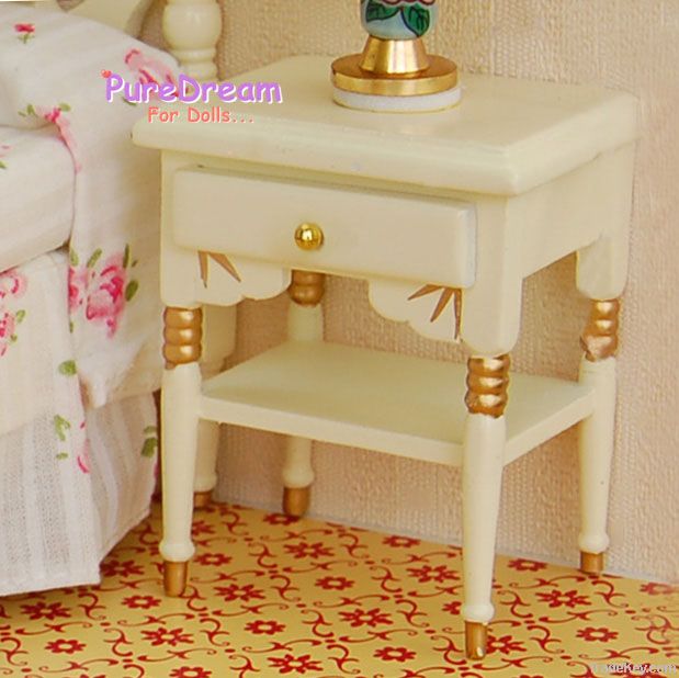 Dollhouse miniature Bedroom Victorian Furniture Wardrobe 6pc WB008