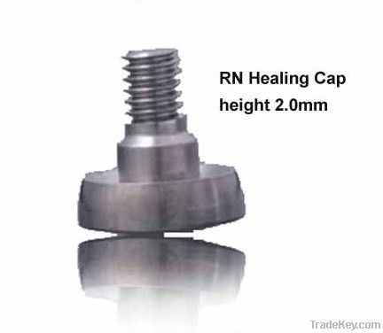 Dental Closure Screw and Healing Cap