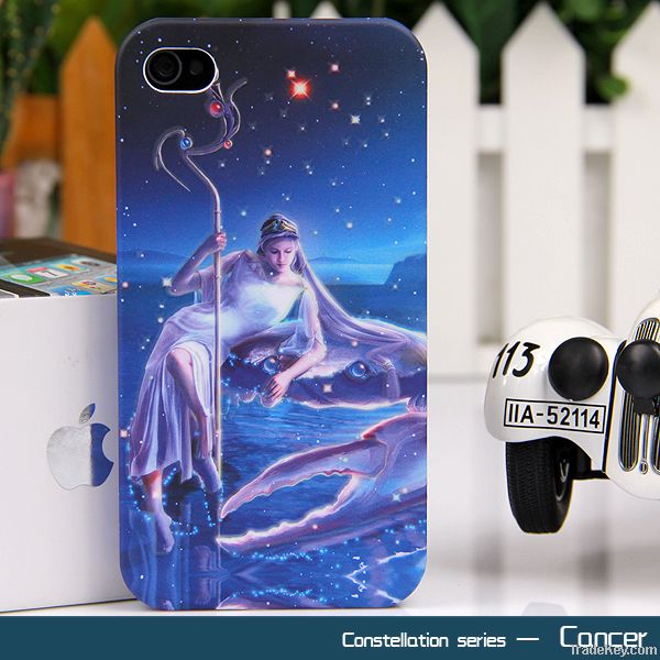 high quality constellation series case for iphone4s