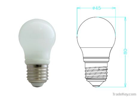 CE E27 LED Bulb lighting globe 5W