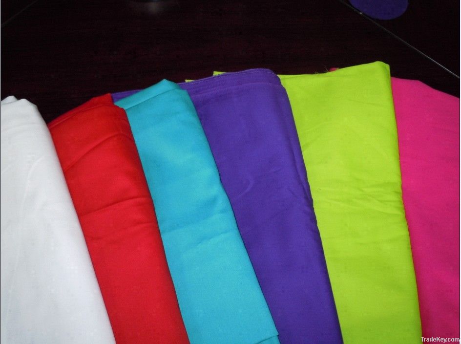 cotton spandex sateen fabric for lady's garment