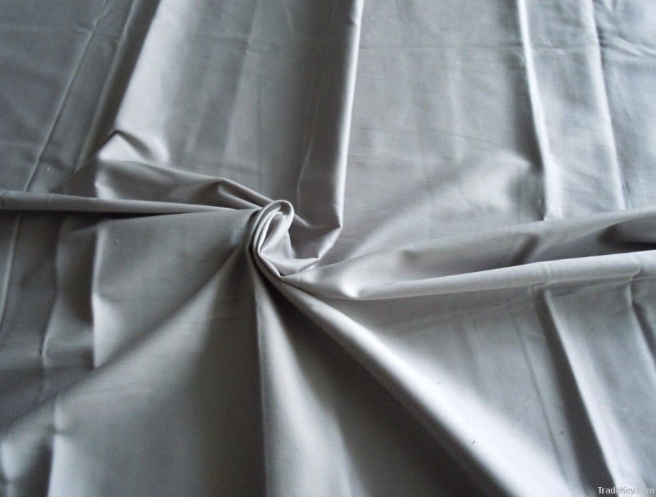 cotton spandex sateen fabric for lady's garment