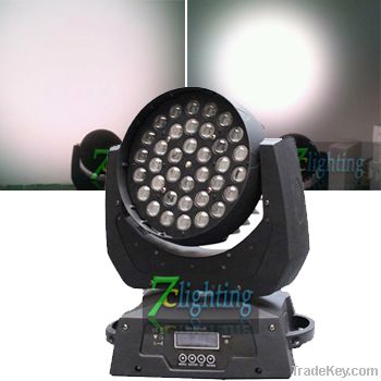 36 x 10W LED Moving Head Zoom with RGB wall wash effect