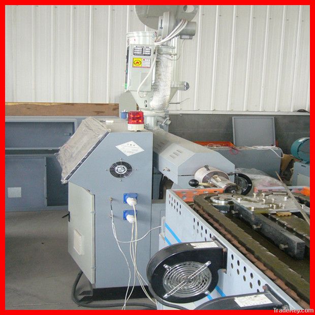 single wall corrugated pipe extruder