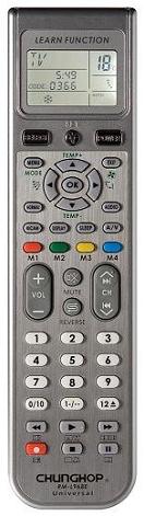 6 in 1 Universal remote control (LCD display)