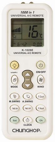 1000 in 1 Universal A/C remote control