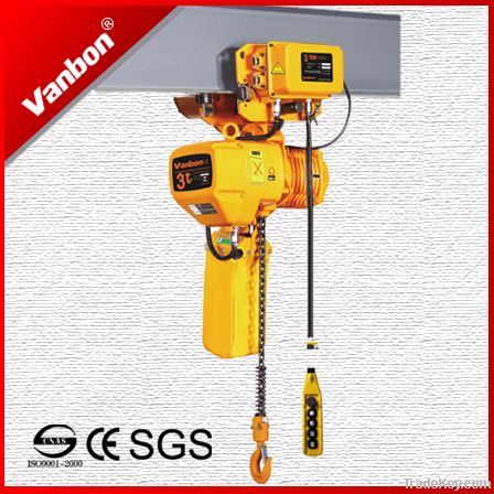 sell well Electric Chain Hoist 3t-electric trolley type