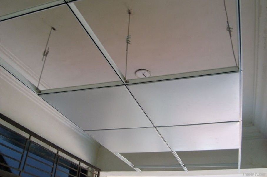 Main tee of the ceiling grid t bar