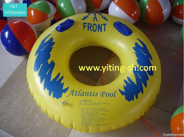 Inflatable swim ring, water tube, promotional ring,