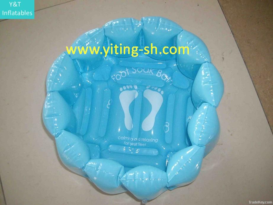 Inflatable foot bath, promotional inflatable