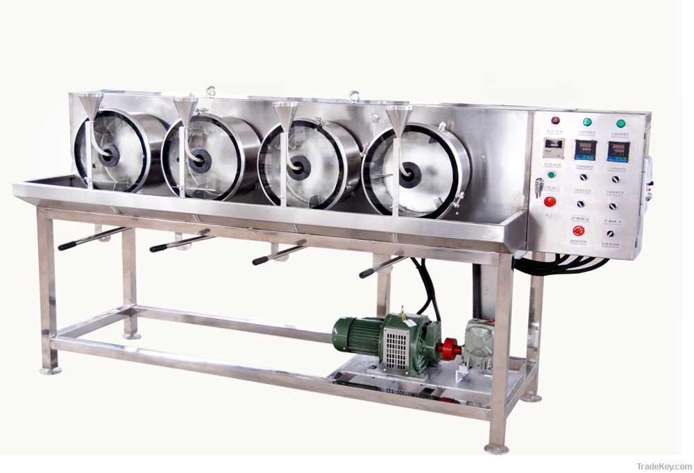stainless steel colorimetic drum(6 units) leather machines