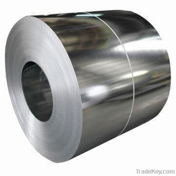 Chromatic galvanized steel plate in coil