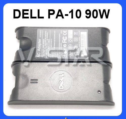 AC Adapter For DE PA-10 19.5V 4.62A 90W Laptop Charger