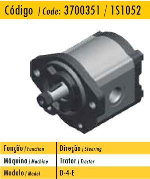 3700351 / 1S1052 - HYDRAULIC PUMPS FOR CATERPILLAR