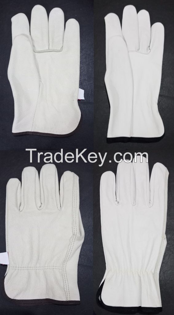 JBS Leather Safety Gloves