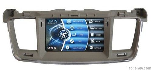 Car DVD Player GPS for Peugeot 508