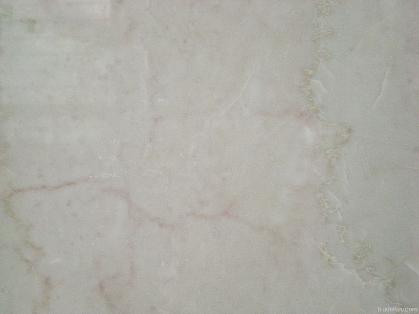 rose beige marble slab