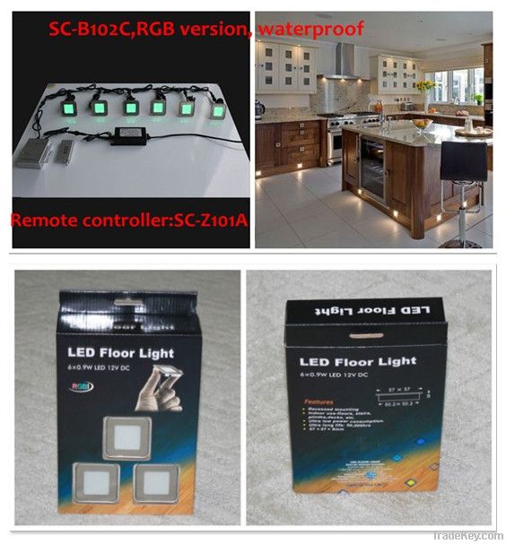 Remote Control Color Change LED Deck Light Outdoor Lighting(SC-B102C)