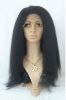 New design silky straight wave Indian remy hair full lace wig