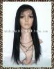 18"Silky Straight wave Indian human hair full lace wig
