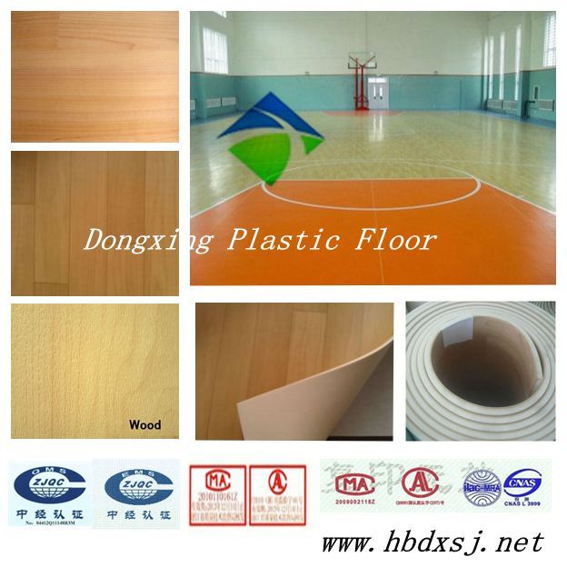 indoor sports flooring for basketball court