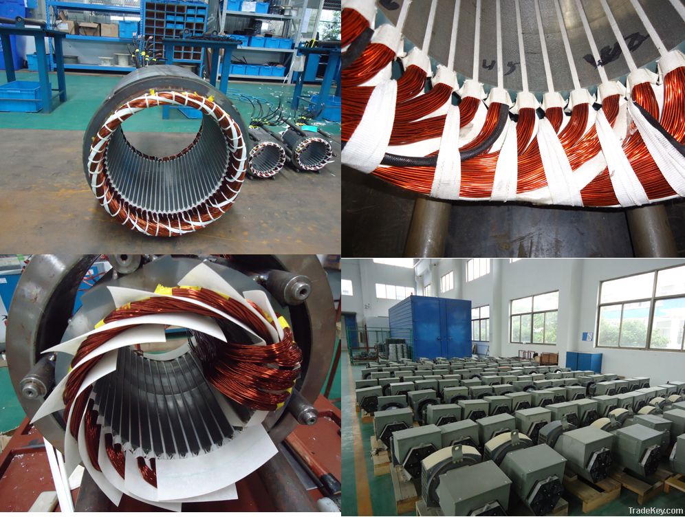 china alternator supplier, brushless synchronous generator, single phase