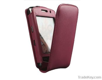 Eye-catching claret-red leather case for Storm 9530