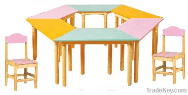 kindergarten ladder table desk