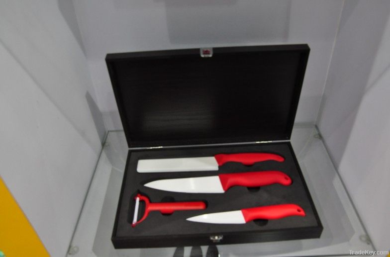 3"+4"+5"+6"+Peeler+ Knife Holder Ultra Sharp Kitchen Ceramic Cutlery K