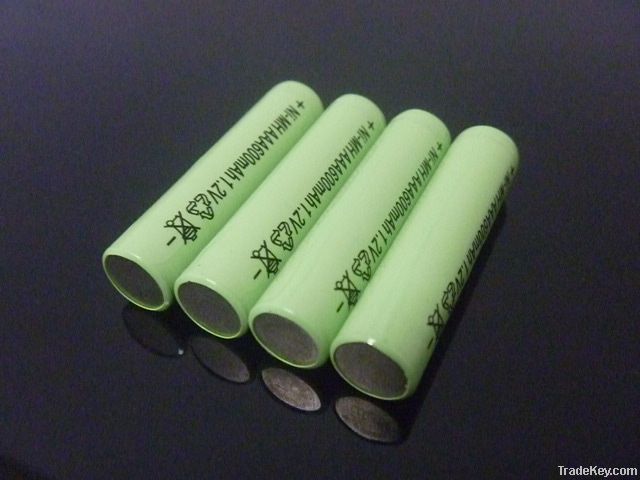 1.2V AAA600mAh Rechargeable Cylindrical Ni-MH Battery