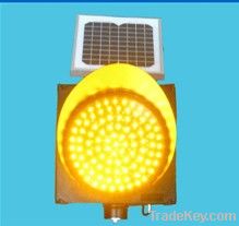 5mm Super Brightness solar LED 300mm Yellow flashing Traffic Light