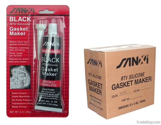 Sanxi Black Rtv Silicone Gasket Maker