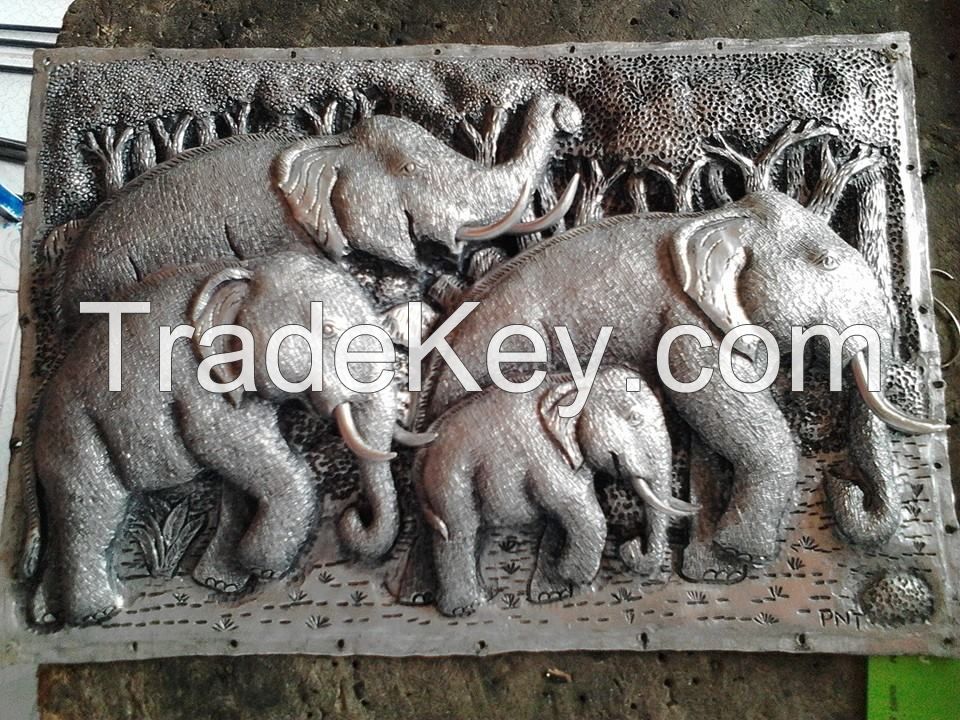 Metal carving as your request 