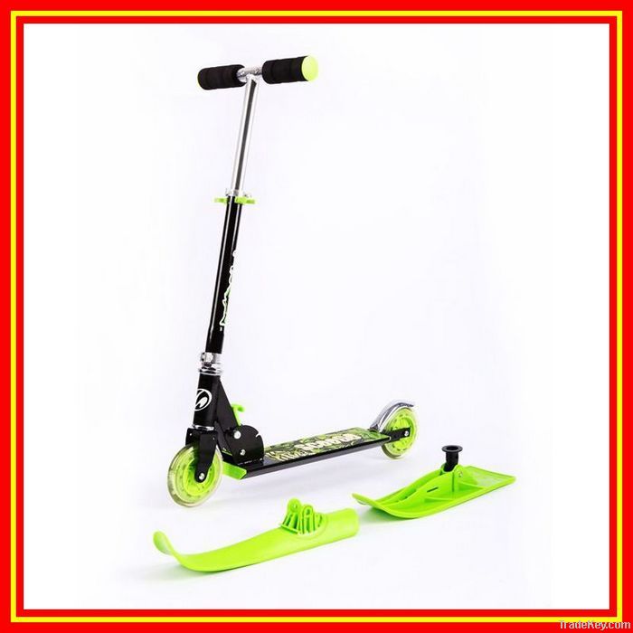 Snow Scooter and Kick Scooter 2-in-1